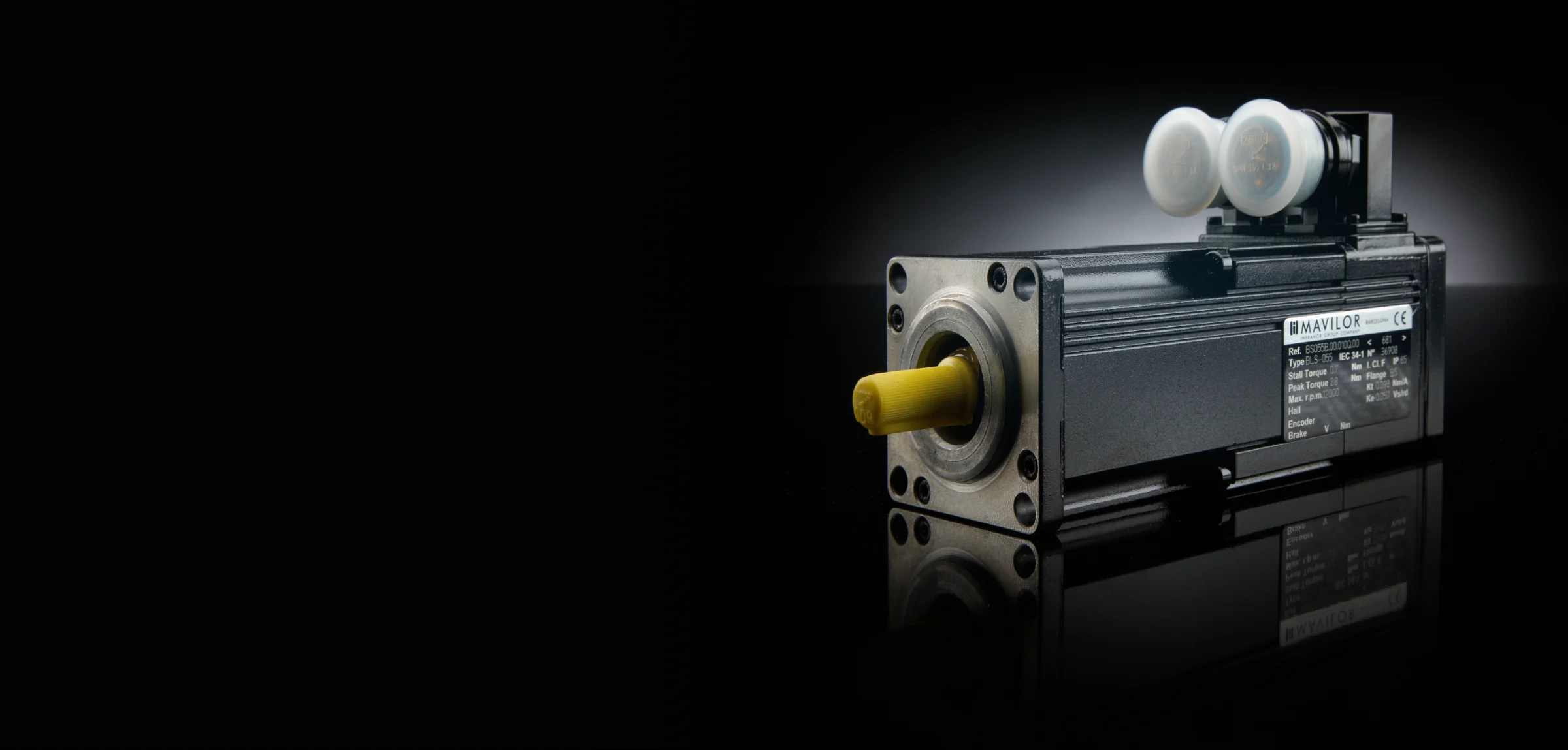 Mavilor AC brushless servomotor in the studio