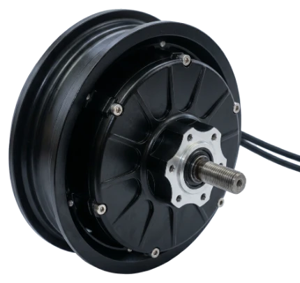In-wheel drive motor execution