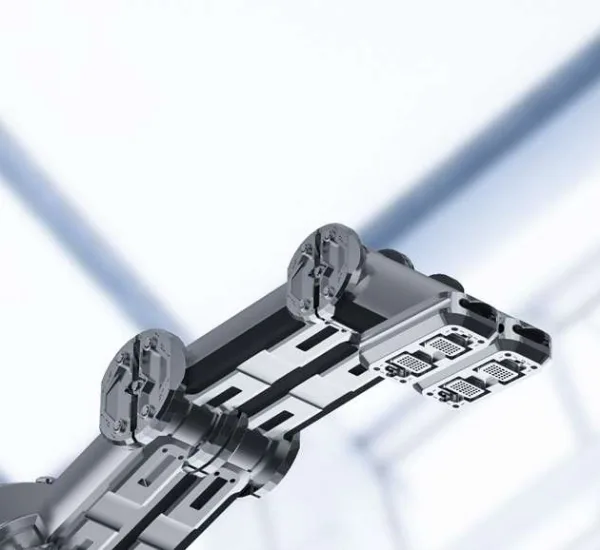Industrial robot arm and gripper