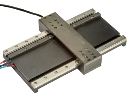 Linear AC brushless motor stage